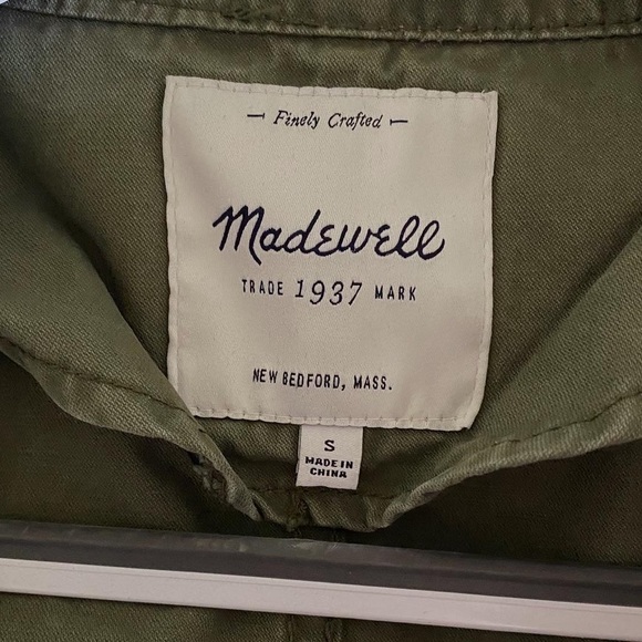 Madewell Green Fleet Jacket - Picture 5 of 9